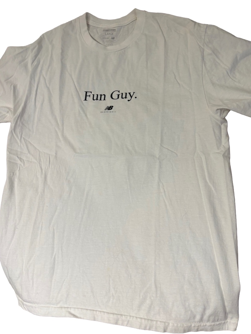 Men’s New Balance "Fun Guy” x Kawhi Leonard Basketball Tee | SIZE L